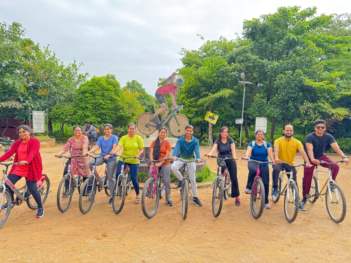 Beyond the mat — a community ride